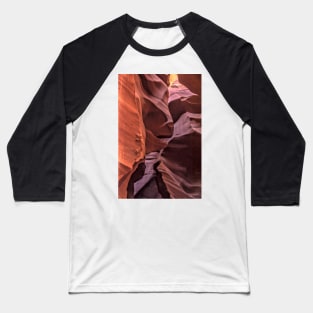 Turtle Wall In Lower Antelope Canyon Baseball T-Shirt